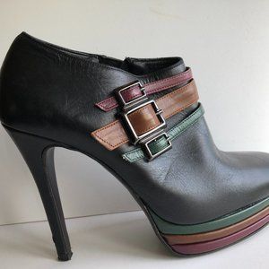 ALBANO Italian leather stilettos.